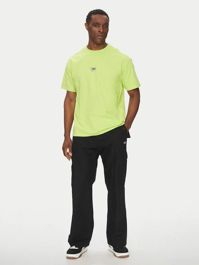 Quiksilver Quiksilver Marškinėliai EQYZT08017 Žalia Relaxed Fit