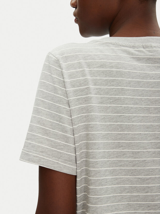 Fransa Fransa Camiseta 20615521 Gris Regular Fit