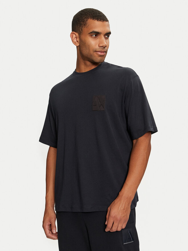 Armani Exchange Armani Exchange T-Shirt 6DZTJG ZJ8EZ 1510 Dunkelblau Regular Fit