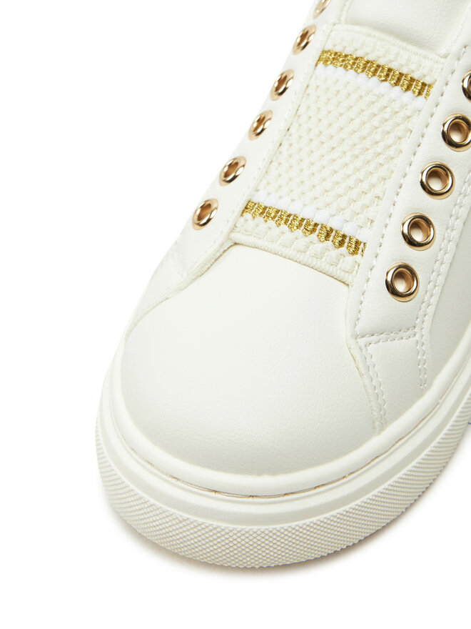 Tommy Hilfiger Sneakersy Tommy Hilfiger Low Cut Sneaker T3A9-33744-1355 M Biały