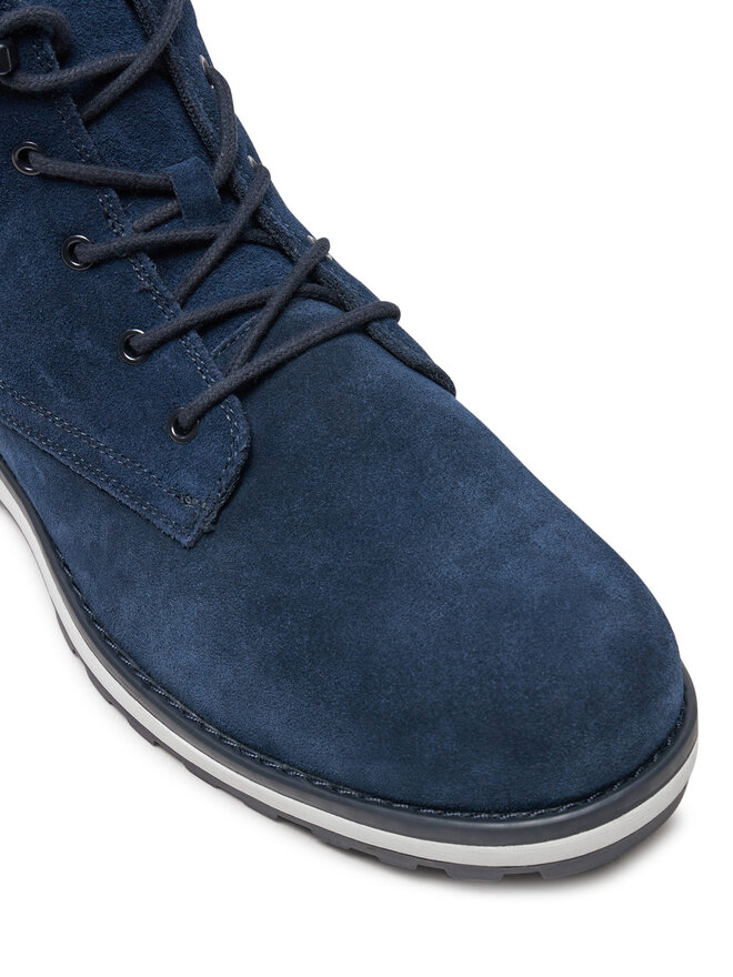 Tommy Hilfiger Botines planos Tommy Hilfiger Corporate FM0FM05147 Azul marino