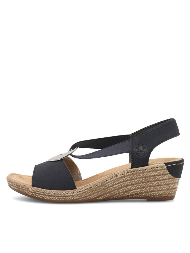 Rieker Sandalen Rieker 624H6-14 Dunkelblau