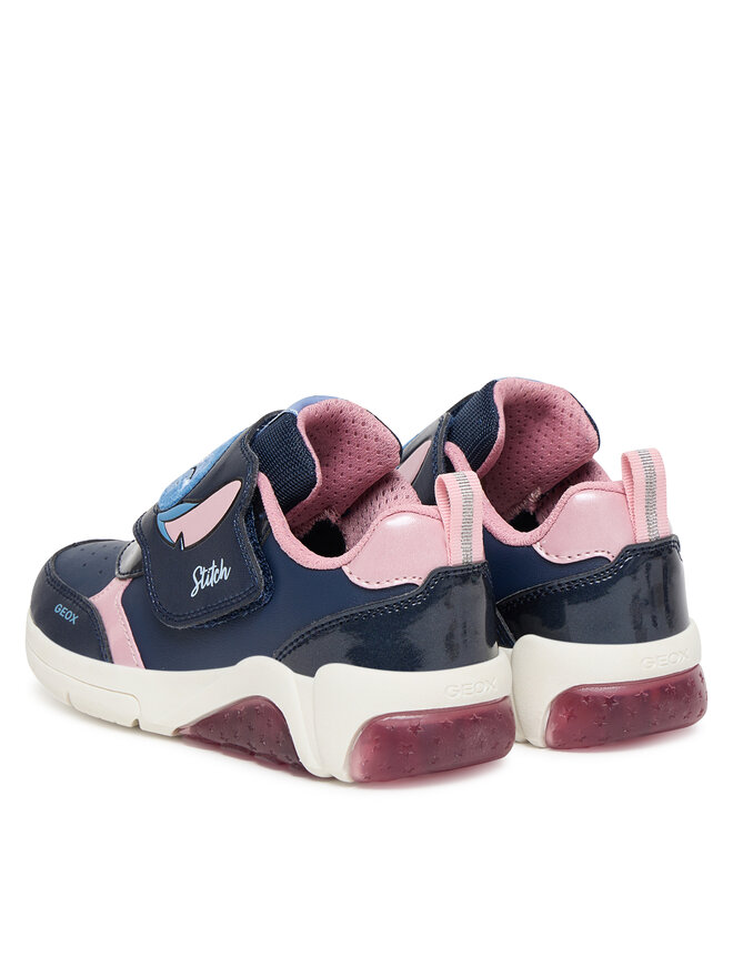 Geox Sneakersy Geox J Fadinlight J56M4F 054AJ C0694 S Tmavomodrá