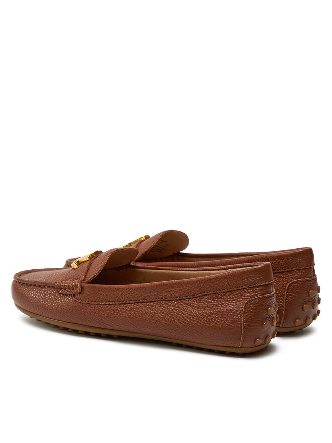LAUREN RALPH LAUREN Mokasini Lauren Ralph Lauren 802942768002 Rjava