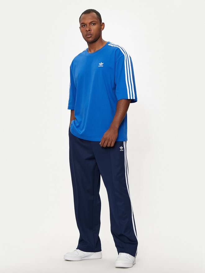 adidas adidas Marškinėliai adicolor IZ2481 Mėlyna Oversize