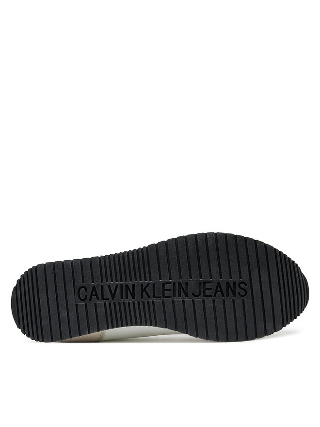 Calvin Klein Jeans Sneakers Calvin Klein Jeans Retro Runner YM0YM01119 Écru
