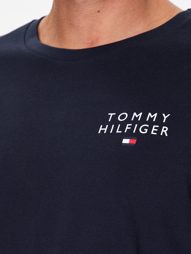 Tommy Hilfiger Tommy Hilfiger Marškinėliai UM0UM02916 Tamsiai mėlyna Regular Fit