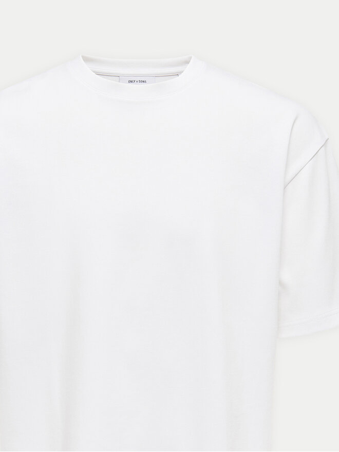 Only & Sons Only & Sons T-Shirt Caspian 22031940 Λευκό Authentic Fit