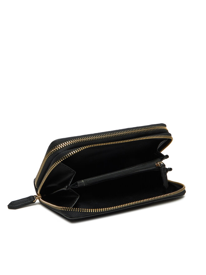 Valentino Portafoglio grande da donna Valentino Divina VPS1R447G Nero