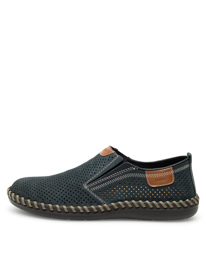 Rieker Pantofi Rieker B2465-14 Albastru