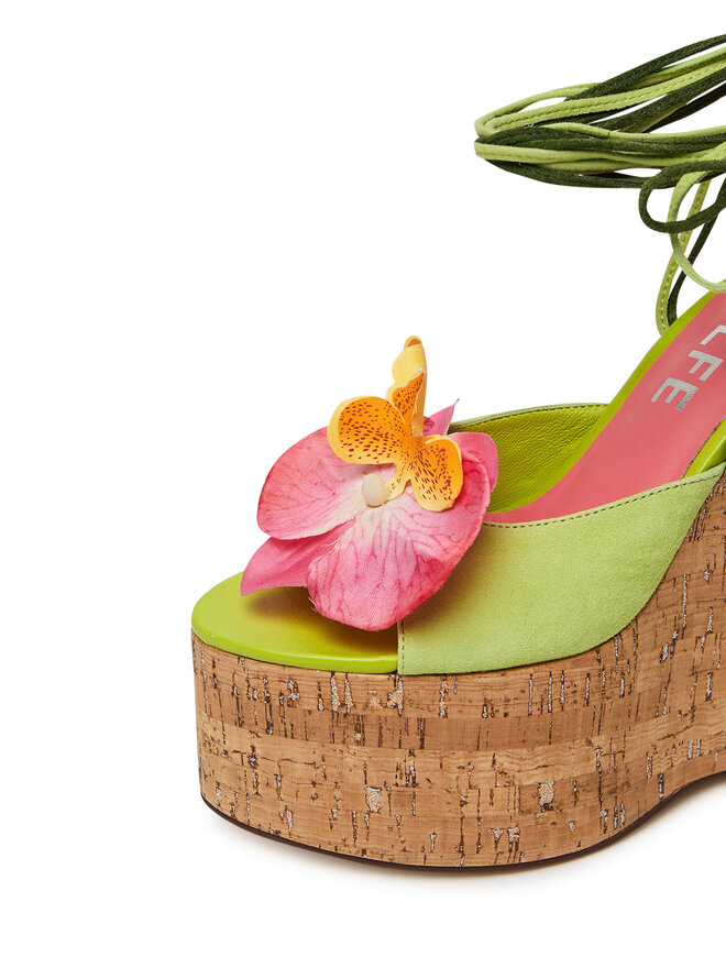 Naked Wolfe Сандали Naked Wolfe Sunflower Зелен