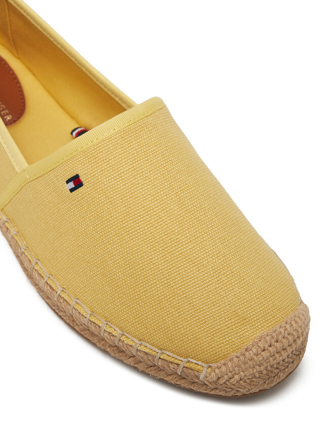 Tommy Hilfiger Espadrilles Tommy Hilfiger Flag Canvas Espadrille FW0FW08541 Sárga