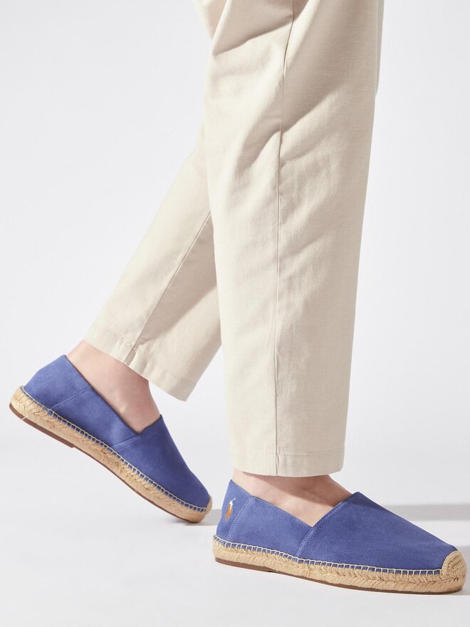 Espadrilles Polo Ralph Lauren Cevio Slip 803862549001 Bleu marine chaussures