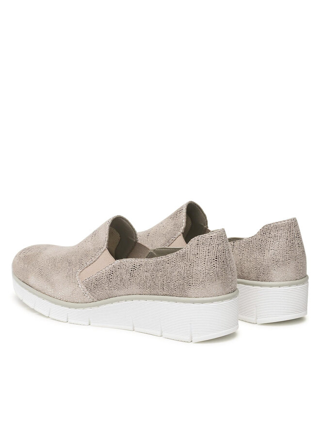Rieker Halbschuhe Rieker 537B0-62 Beige