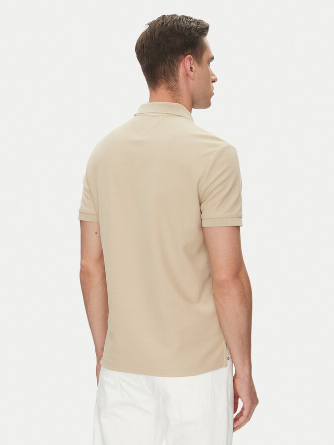 Tommy Hilfiger Tommy Hilfiger Pólóing MW0MW33167 Bézs Regular Fit
