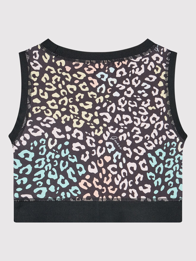 Guess Guess Top J2YI31 MC01P Schwarz Slim Fit
