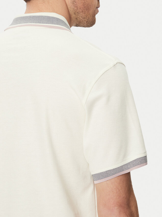 Blend Blend Poloshirt 20717916 Weiß Regular Fit