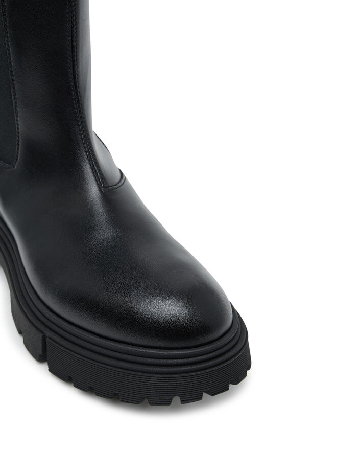 Calvin Klein Csizma Calvin Klein Tronchetto V4A5-83137-1355 D Fekete