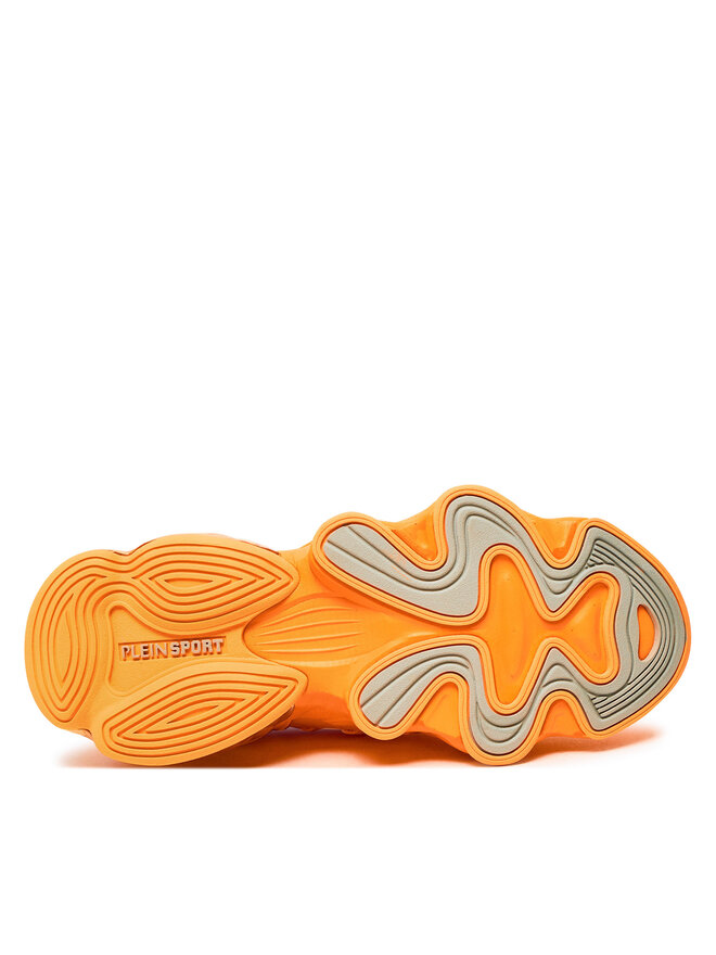 Plein Sport Sneakersy Plein Sport SADS USC0518 STE003N Pomarańczowy