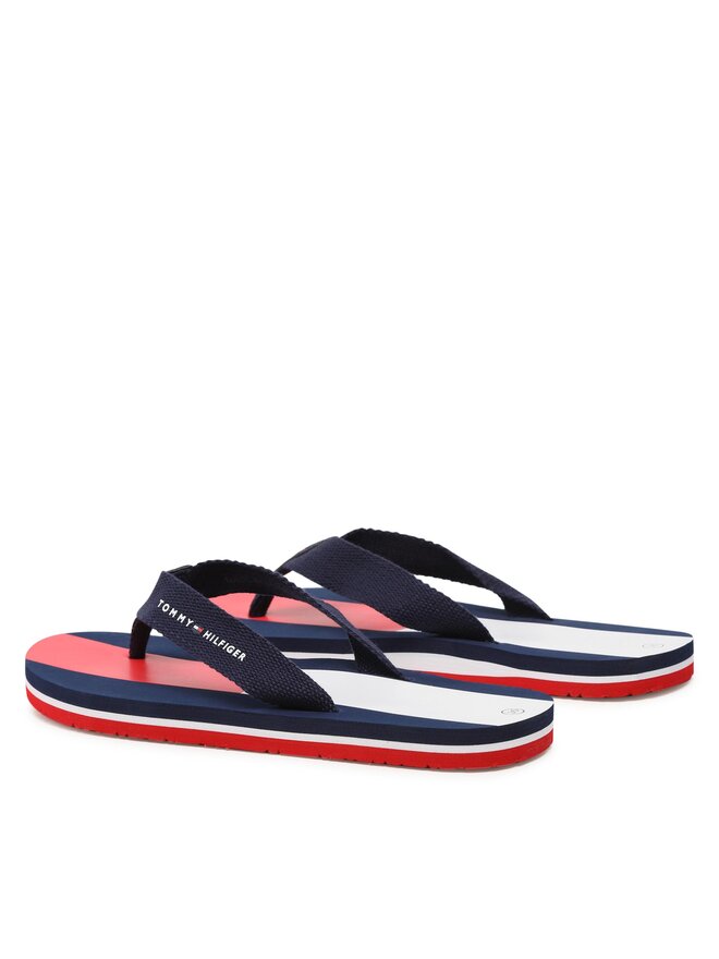 Tommy Hilfiger Infradito Tommy Hilfiger Flag Flip Flop T3B8-32919-0058 S Blu scuro