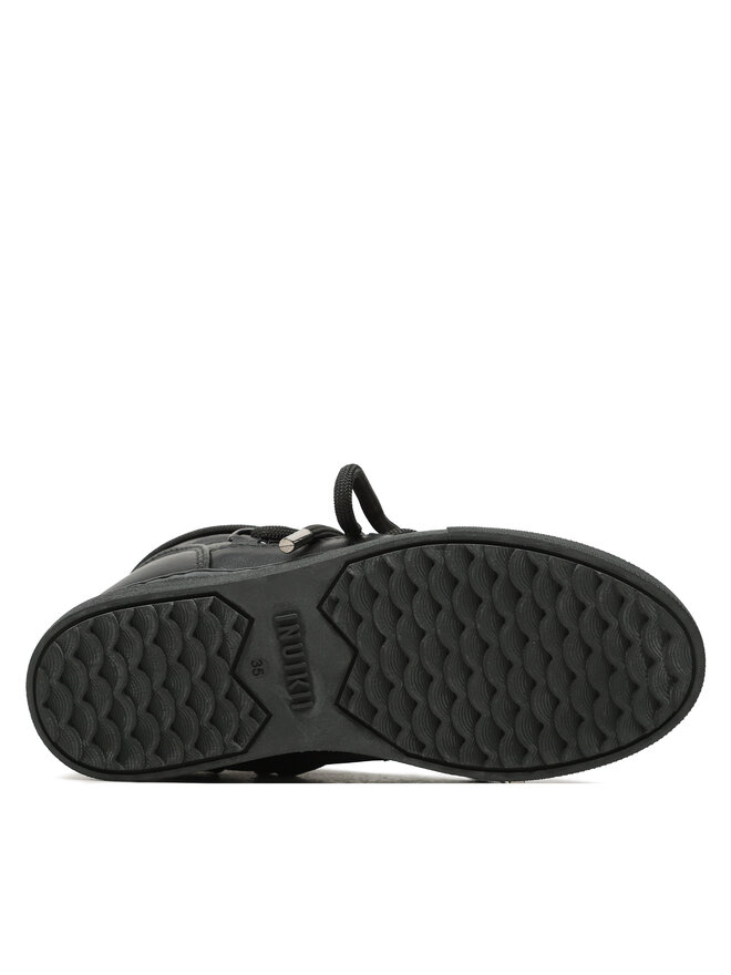 Inuikii Čizme za snijeg Inuikii Full Leather 75202-087 Crna