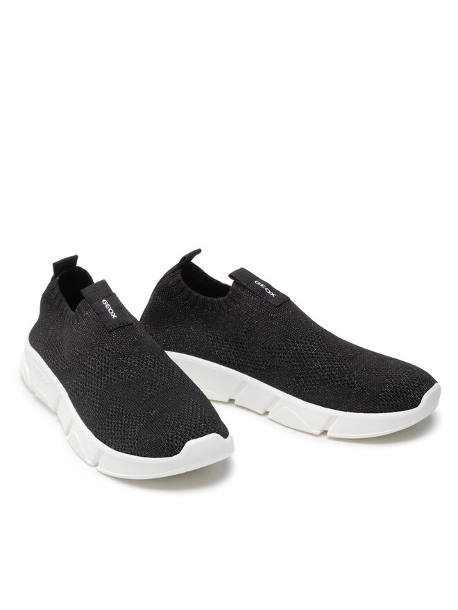 Geox Sneakersy Geox J Aril G. E J25DLE 0007Q C9999 Čierna