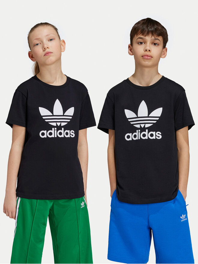 adidas adidas Camiseta adicolor Trefoil IY7421 Negro Regular Fit