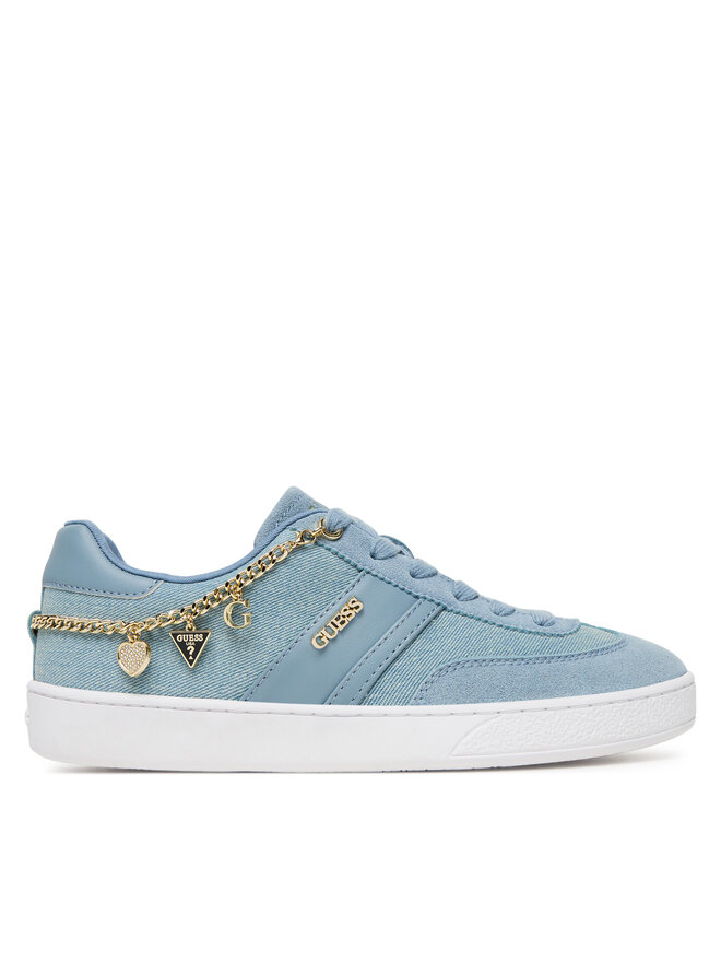 Guess Sneakersy Guess FLTN2K DEN12 Niebieski