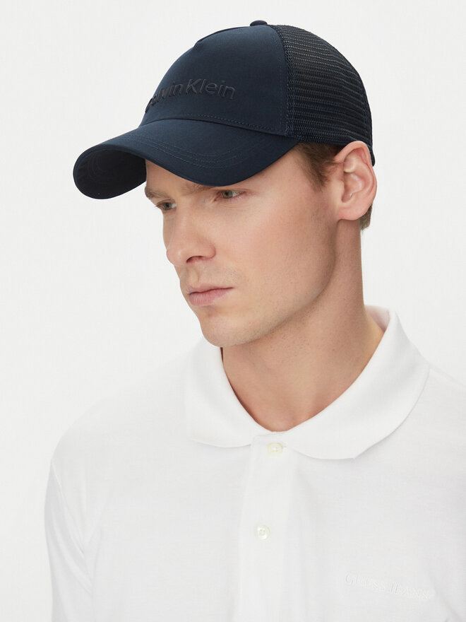 Calvin Klein Czapka z daszkiem Calvin Klein K50K513015 Granatowy