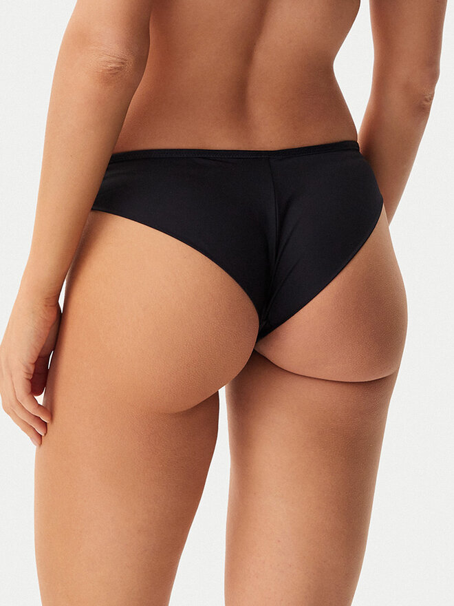 Hunkemöller Hunkemöller Braziljske spodnje hlačke Jemima 301076 Črna