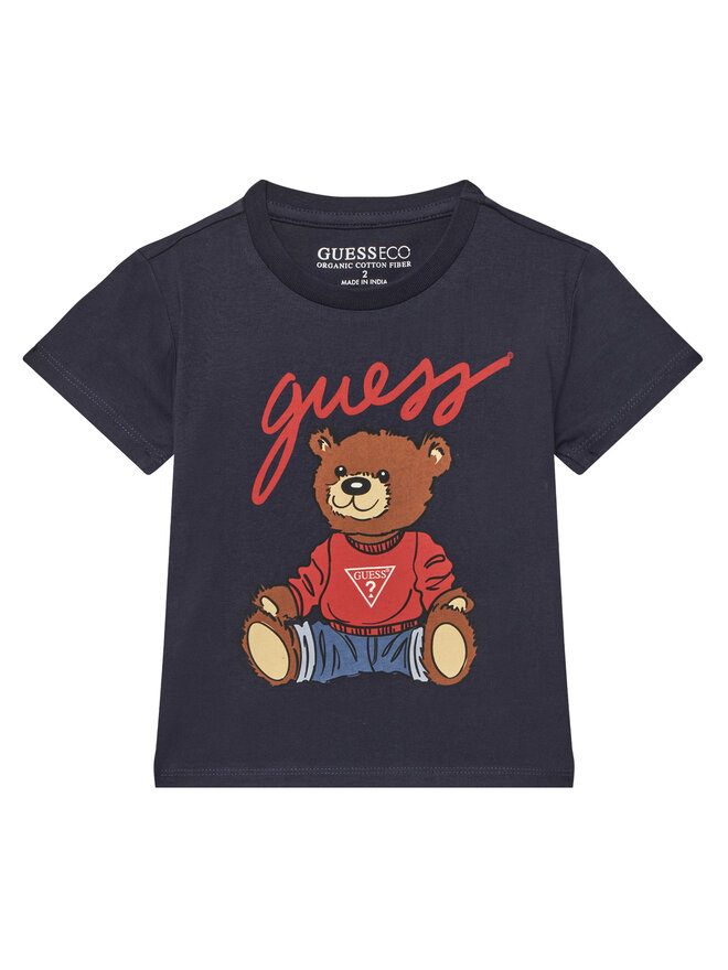 Guess Guess Póló H4BT01 I3Z14 Sötétkék Regular Fit