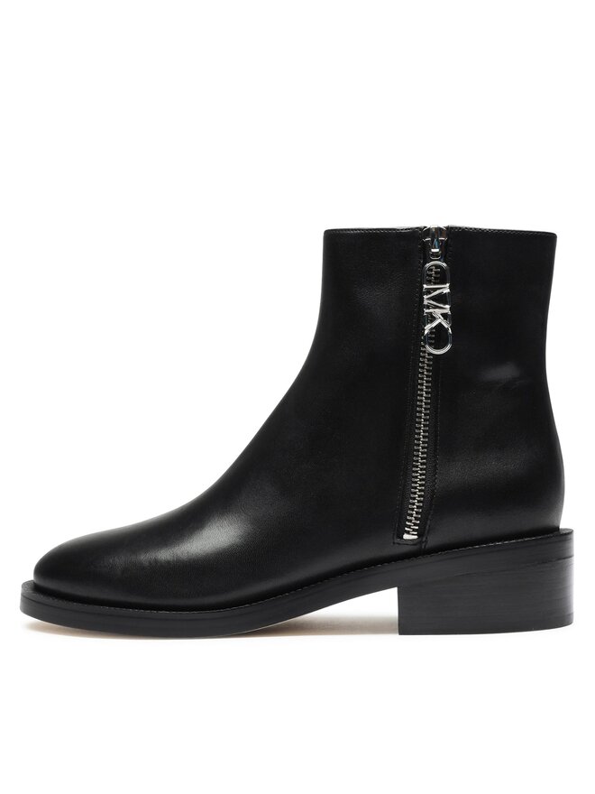 MICHAEL Michael Kors Ботильйони MICHAEL Michael Kors Regan Leather 40F3RGME5L Чорний