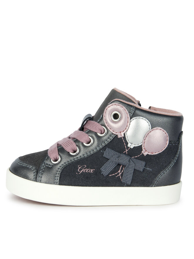 Geox Sneakersy Geox B Kilwi Girl B36D5B 022NF C1377 M Sivá