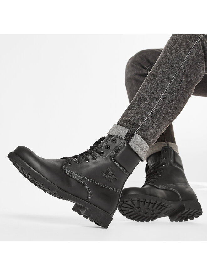 Panama Jack Schnürstiefeletten Panama Jack Panama 03 C3 Schwarz