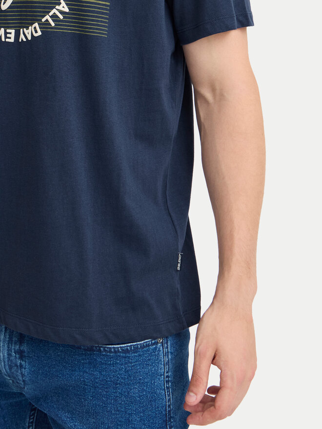 Blend Blend T-shirt 20717959 Tamnoplava Regular Fit