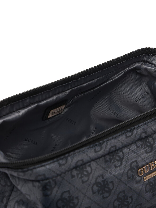 Guess Kosmetiktasche Guess Adrian Logo Travel TWNB21 68851 Dunkelgrau