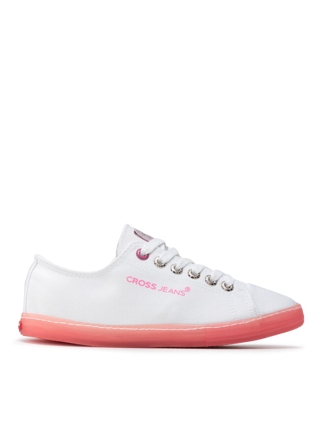 Cross Jeans Sneakers aus Stoff Cross Jeans FF2R4075C Weiß