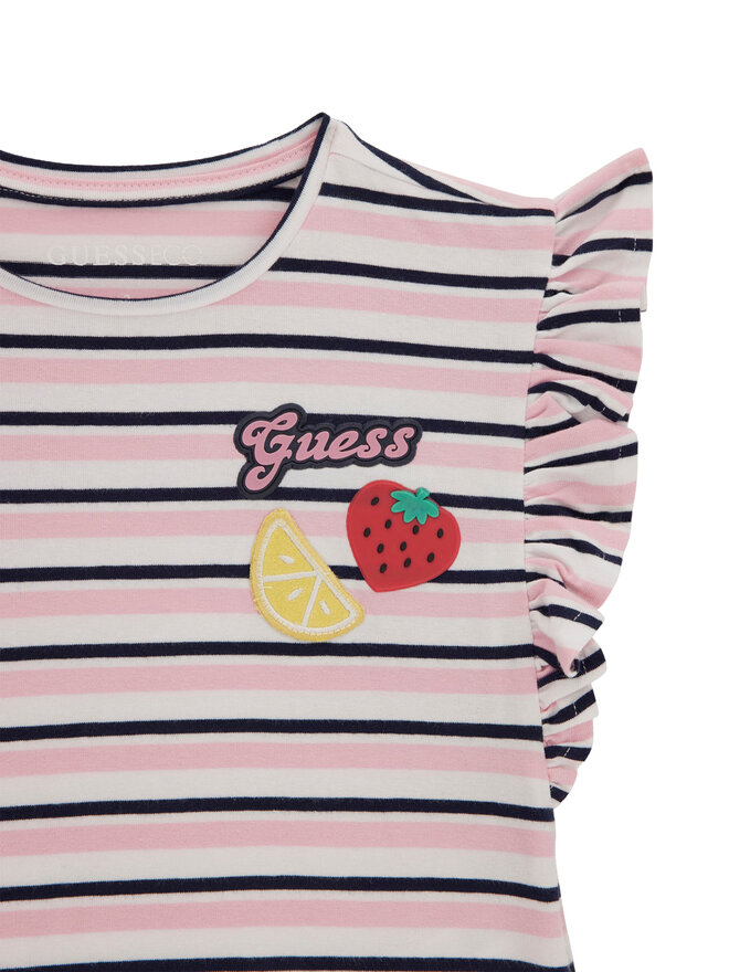 Guess Guess T-Shirt K6GI09 K9NE4 Rosa Regular Fit