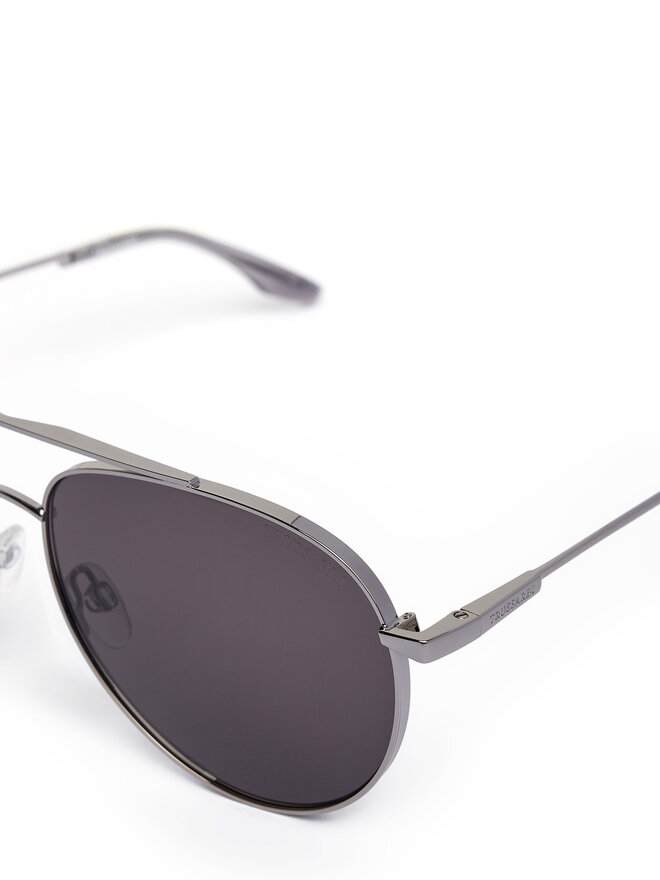 Trussardi Sončna očala Trussardi TSM3015 Srebrna