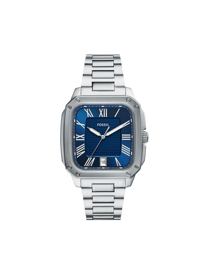 Fossil Hodinky Fossil Crosby FS6121 Stříbrná
