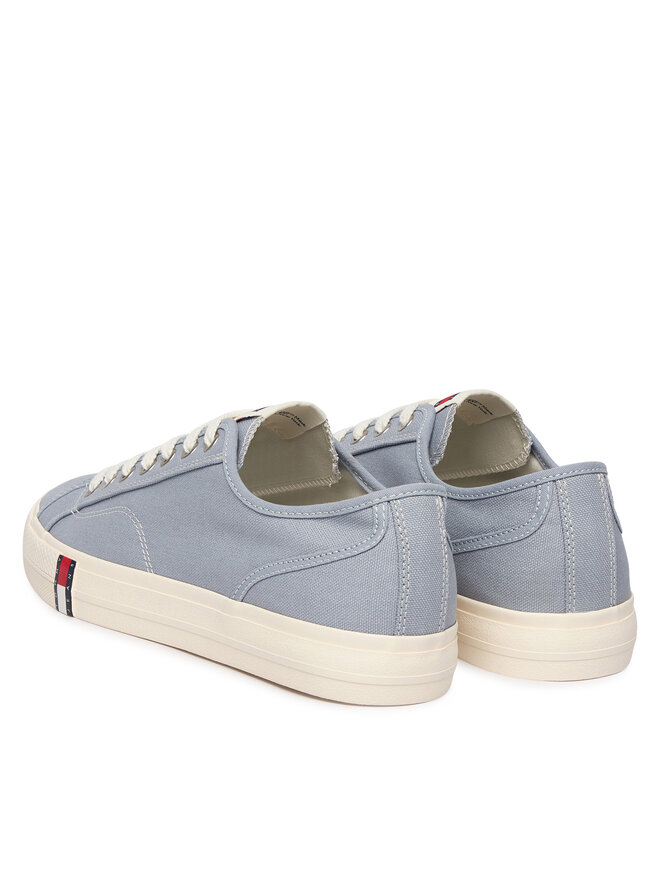 Tommy Jeans Sneakers aus Stoff Tommy Jeans Archive Vulc Y2K EM0EM01674 Himmelblau