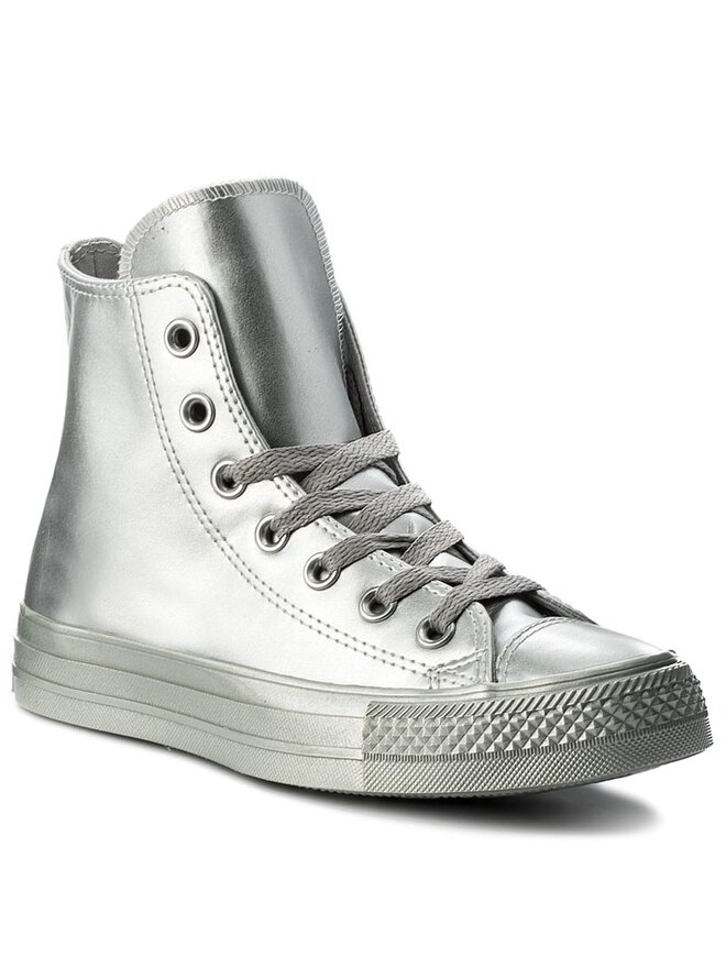Zapatillas Converse Ctas Hi 157630C Plata zapatos.es