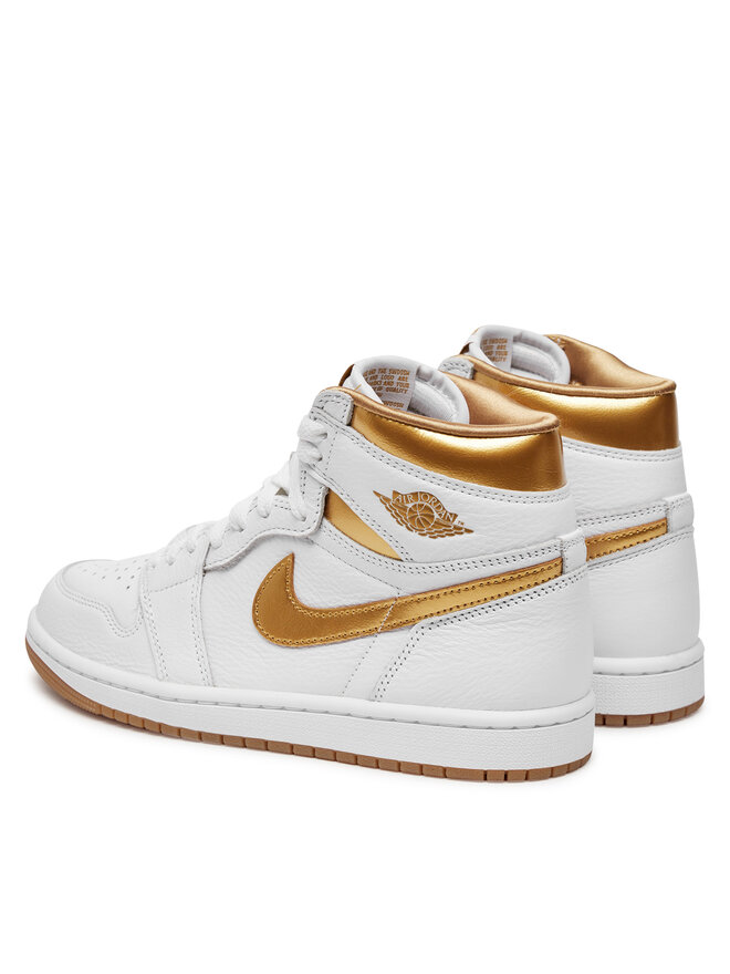 Nike Zapatillas Nike Air Jordan 1 Retro Hi Og FD2596 107 Blanco