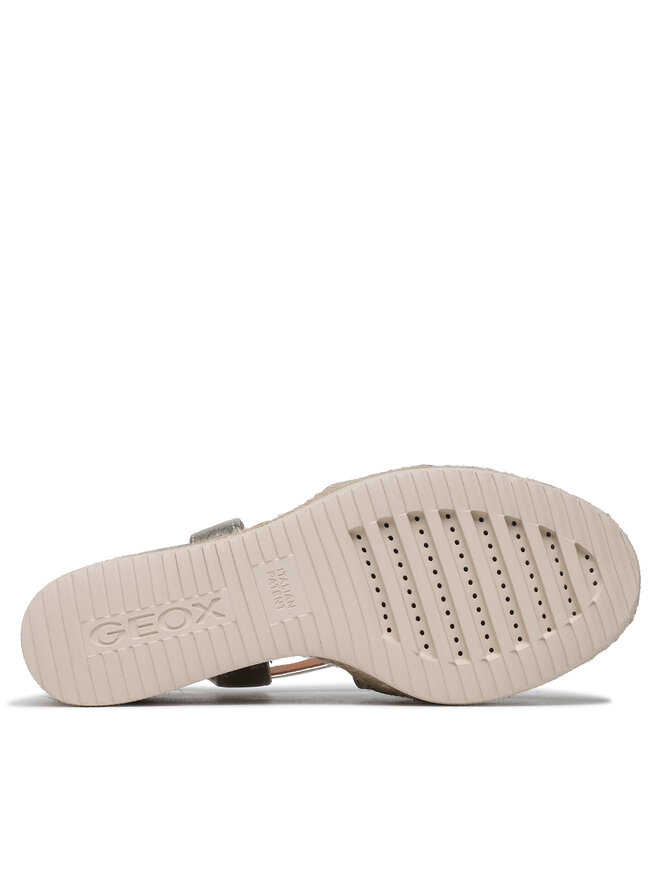 Geox Espadryle Geox D Ponza D35GVC000CFC2012 Złoty