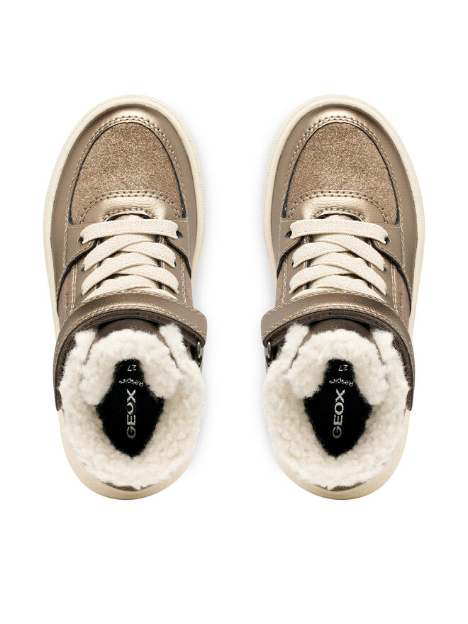Geox Sneakers Geox J Theleven B Ab J56HTA 077BC C9006 S Goldfarben