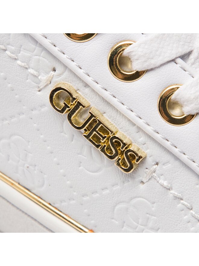 Guess Sneakers Guess Beckie/Active Lady/Leather Lik FL5BEK FAL12 Alb