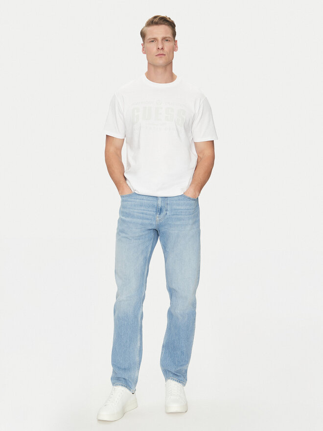 Guess Guess T-Shirt M5GI27 KBW41 Λευκό Regular Fit