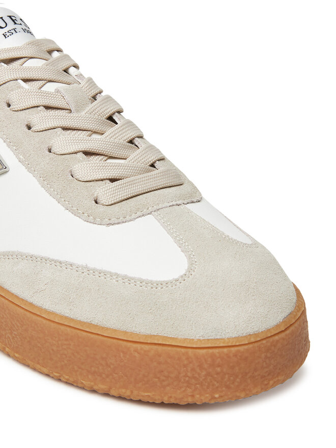 Guess Sneakersy Guess FMTWIM LEA12 Biela