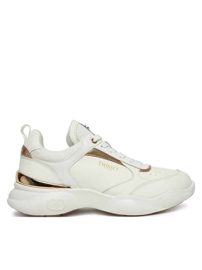 TWINSET Сникърси TWINSET 251TCP054 Бял
