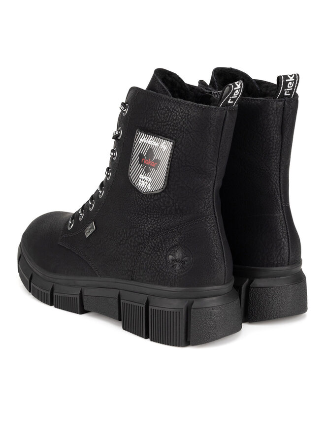 Rieker Schnürschuhe Rieker X3410-00 Schwarz